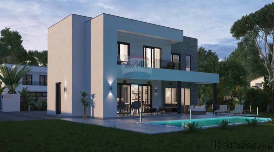 ISTRA, MODERNA VILLA S BAZENOM I POGLEDOM NA MORE-...