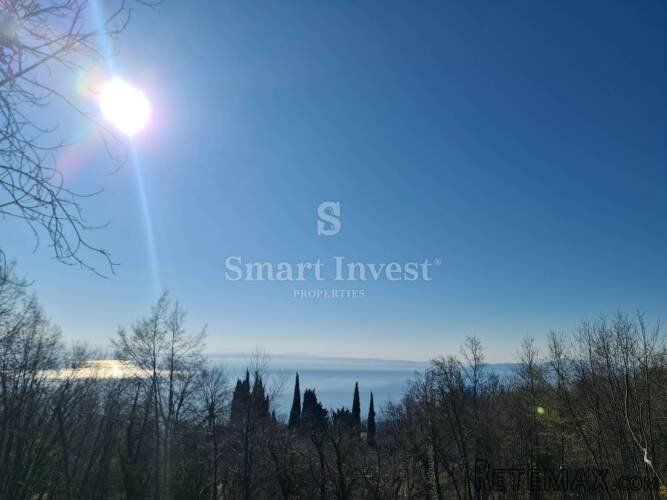POLJANE - OPATIJA, građevinsko zemljište s pogledom na more!