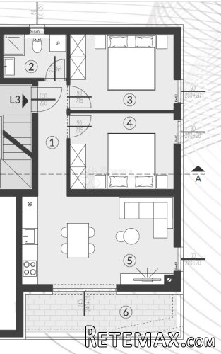PRILIKA! Zadnji slobodan stan u projektu - L3 - 1. kat - 2