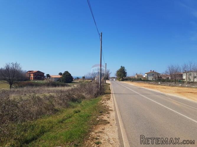 Kaštelir, odlična građevinska parcela s pogledom na more
