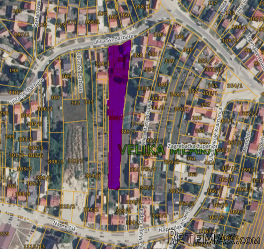 Velika Mlaka, jedinstveno građevinsko zemljište 4361m2