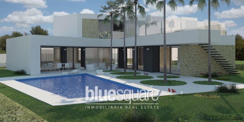 Modern design detached villa in Moraira