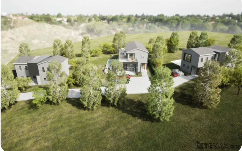 Istra, Oprtalj – Građevinsko zemljišto s projektom - 2
