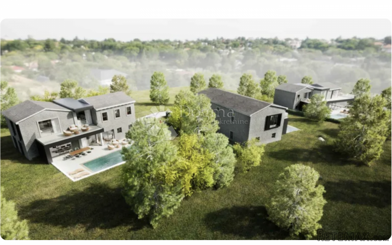 Istra, Oprtalj – Građevinsko zemljišto s projektom - 3