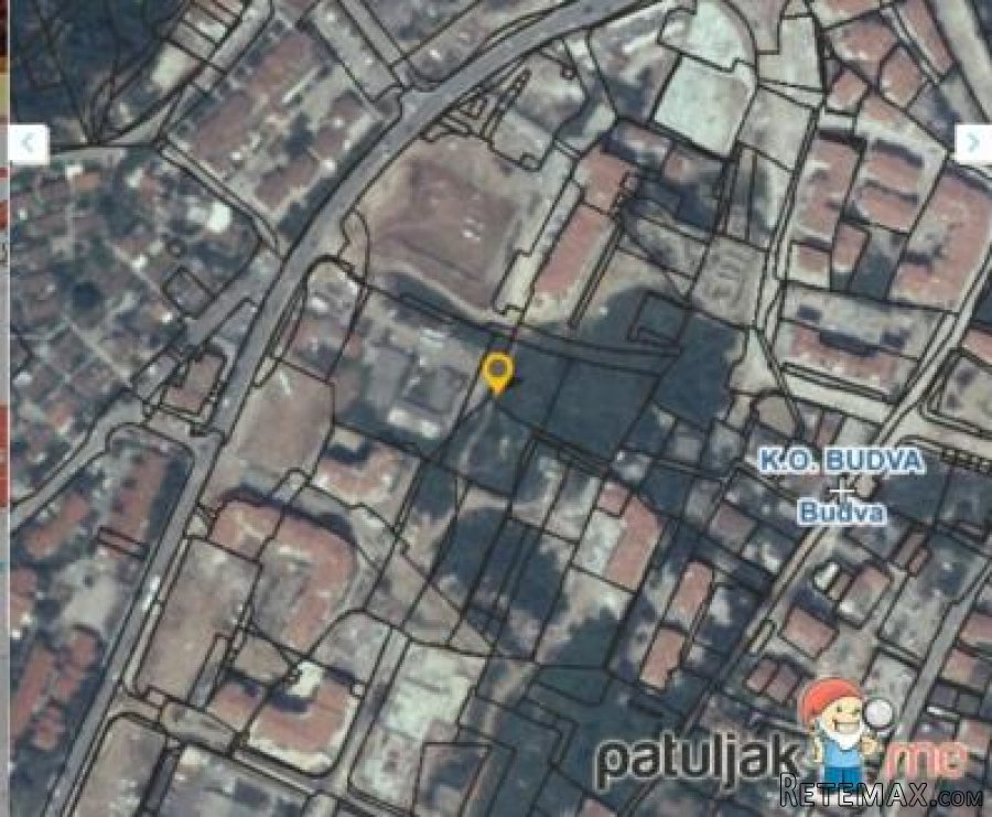 Urbanizovana parcela u centru Budve par metara udaljena od Fakult - 4