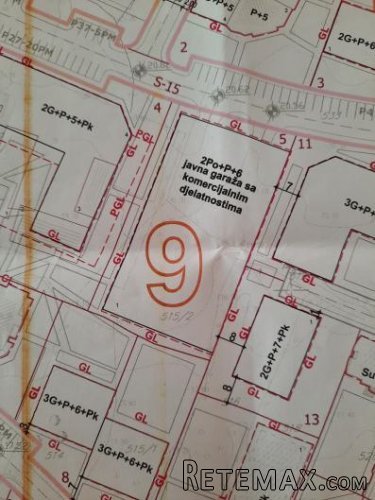 Urbanizovana parcela u centru Budve par metara udaljena od Fakult - 6