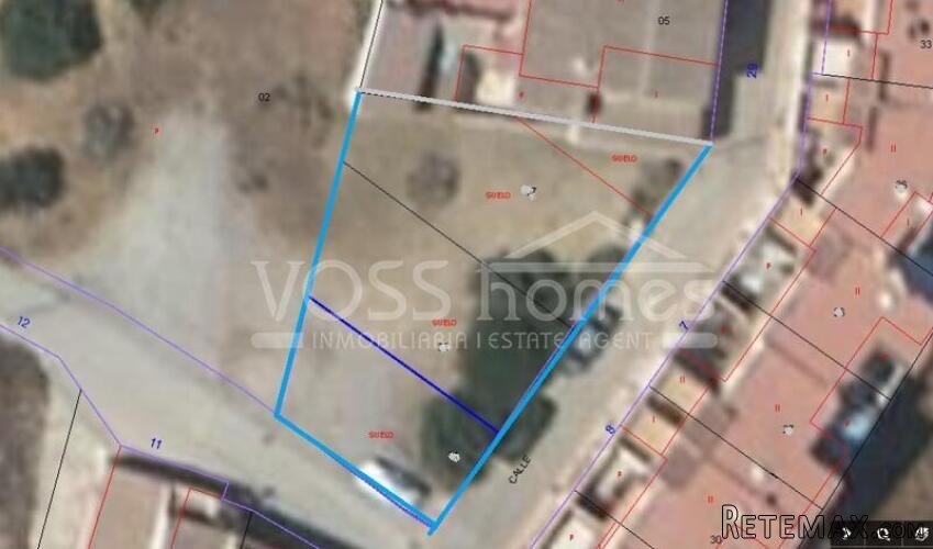NEW TO VOSS HOMES - Urban building plot of 400m2 on the..