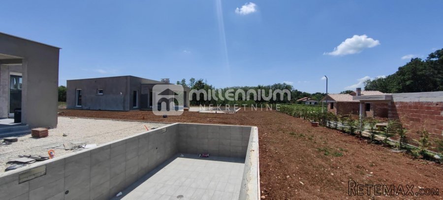 Istra, Labin, samostojeća prizemnica s bazenom, 83.20m2 - 3