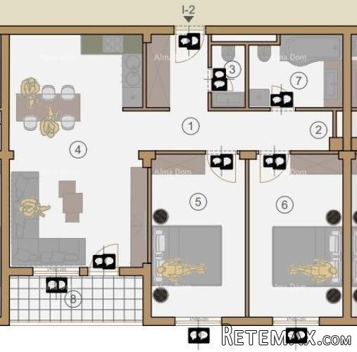 Prodaja stanova u novom stambenom projektu, kod suda, Pula! - 2