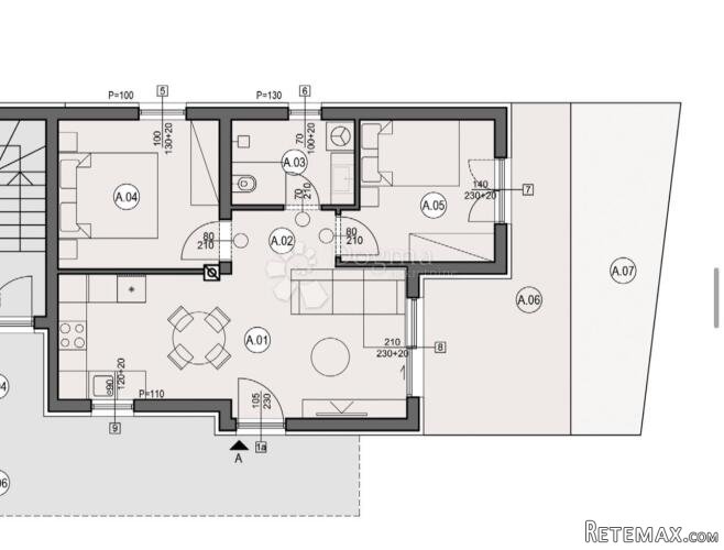 NOVOGRADNJA PULA - S1 (prizemlje)