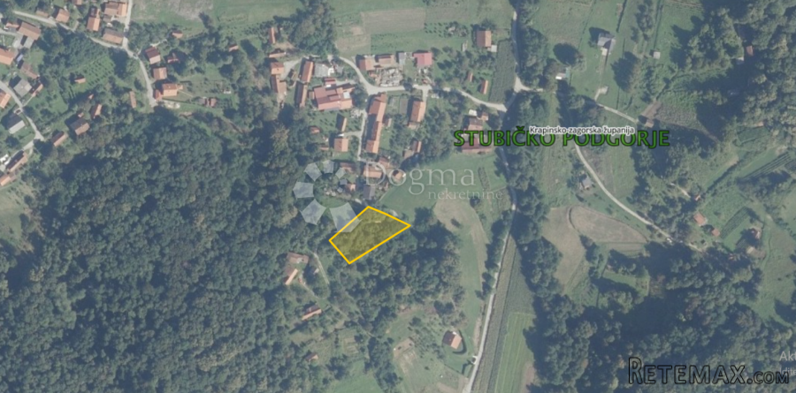 Zemljište 1800m2 Gornja Podgora