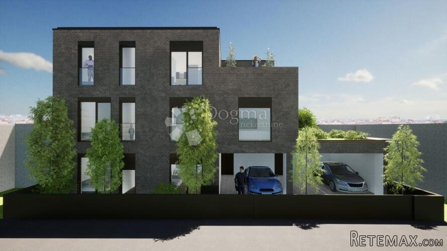 Moderan 3-soban stan s terasom u novogradnji,Gornja Dubrava