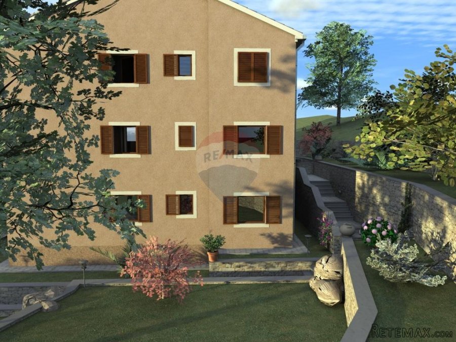 POBRI - teren sa projektom za 9 stanova - 4