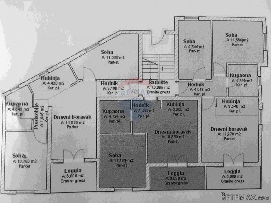 POBRI - teren sa projektom za 9 stanova - 7