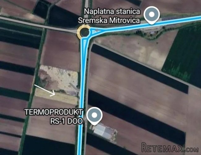 Na prodaju gradjevinsko zemljiste-Sremska Mitrovica