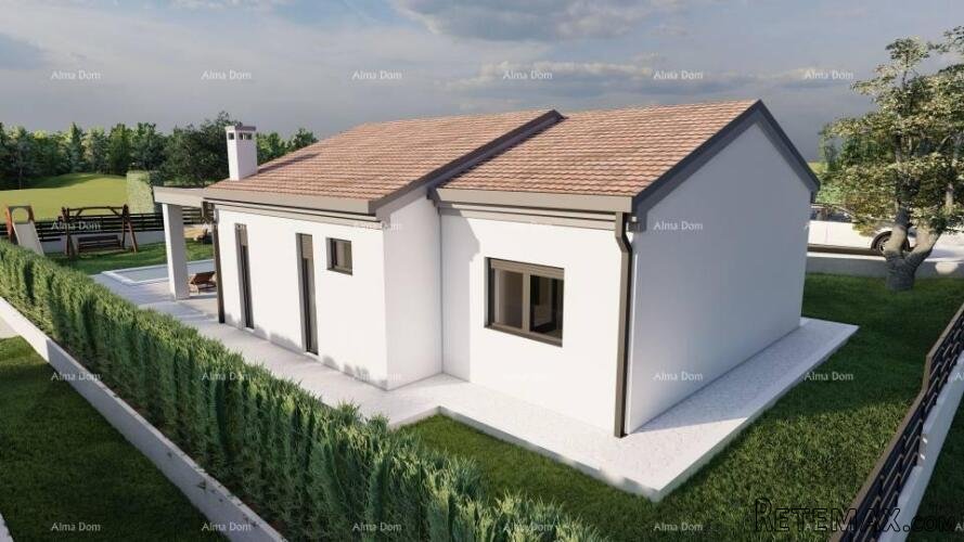 Prodaje se kuća prizemnica s bazenom u tijeku izgradnje - 4