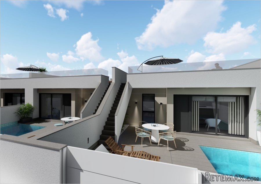 New build villa in Pilar de la Horadada. The property is.. - 2