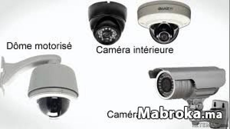 Installation des Cameras de..