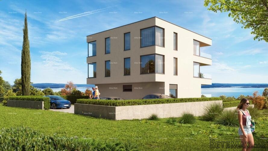 Mukalba. Prodaja stanova u novoj projektu, 200 m od mora..