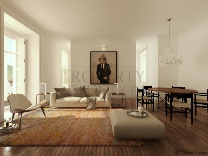 T4 Lisbon Apartment with balcony in..