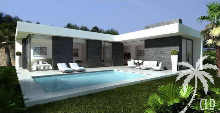 Modern villa project for the construction of an off plan 3.. - 2