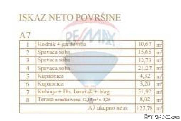 ISTRA, MEDULIN DVOSOBAN APARTMAN 127.78 M2 PRVI RED DO MORA - 4