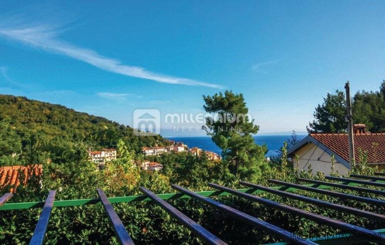 Mošćenička Draga, prekrasna kamena kuća s 2 stana i garažom - 7
