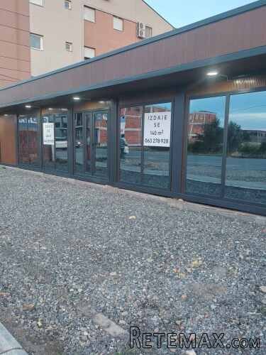 Izdaje se ekskluzivan objekat od 140m2 na top lokaciji - 2