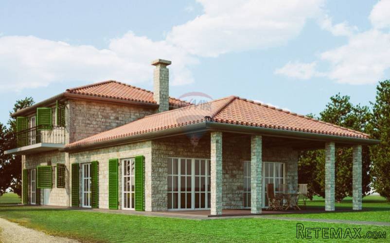 Građevinsko zemljište - 2010 m2 sa projektom za kuću od...