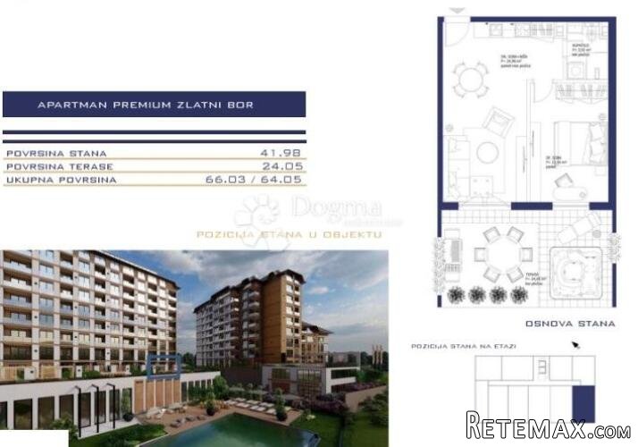 Luksuzni apartman na atraktivnoj lokaciji
