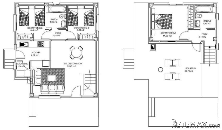 Several types of villas which can be built on different.. - 2