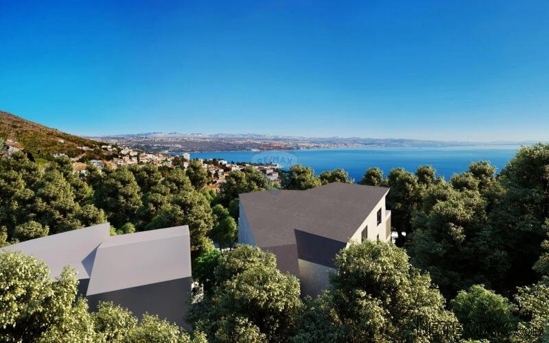 OPATIJA-NOVOGRADNJA, stan 3S+DB, bazen, garaža,lift, pogled