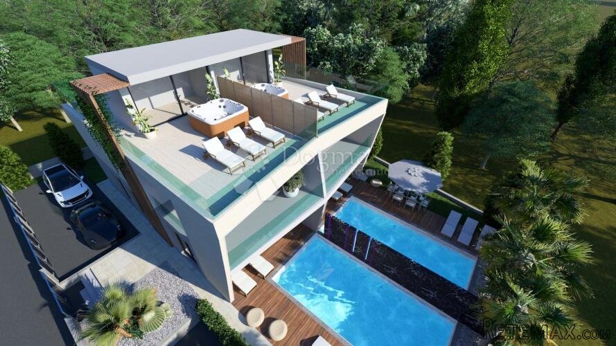 EKSKLUZIVNA DUPLEX VILA S BAZENOM,DIKLO,70 M OD MORA