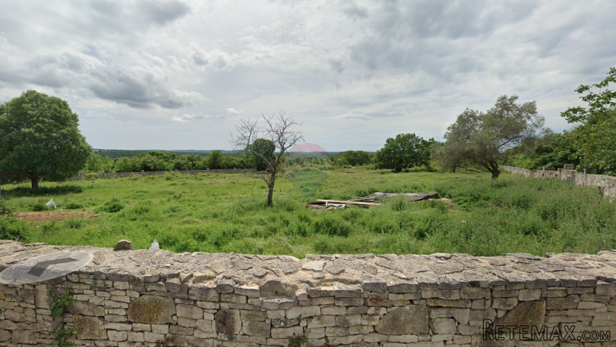 ISTRA, KANFANAR - građevinsko zemljište s pogledom na more - 2