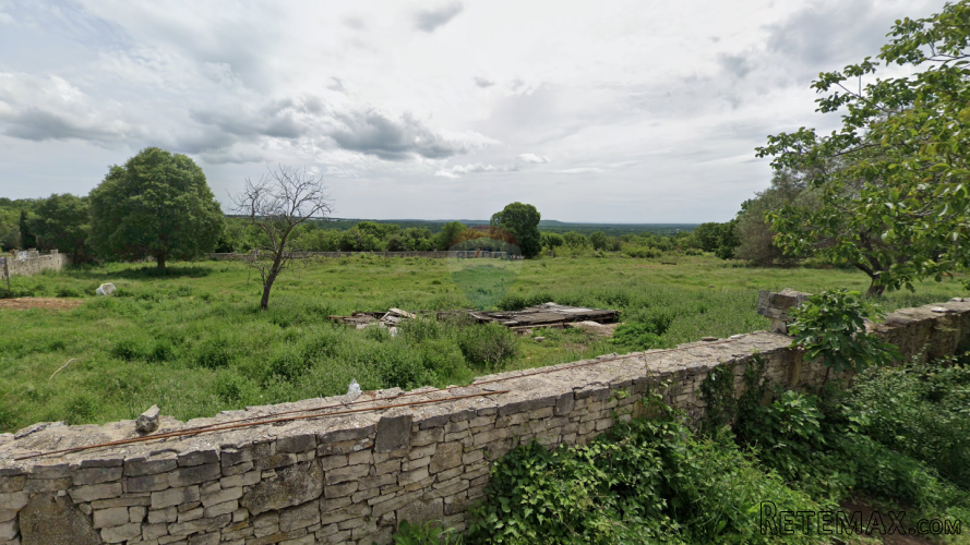 ISTRA, KANFANAR - građevinsko zemljište s pogledom na more - 3