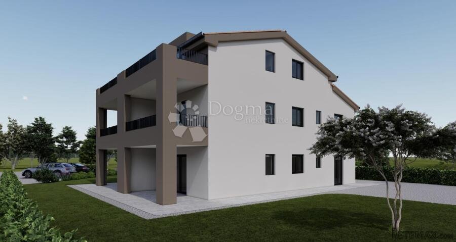 Novogradnja - stan sa dvorištem u okolici Poreča - 2