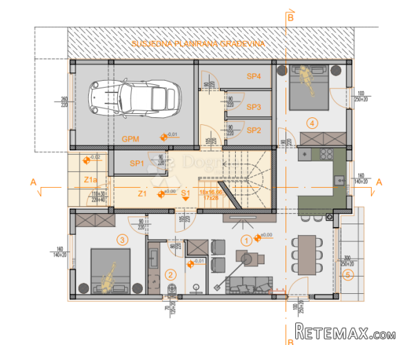 EKSKLUZIVNO! Novogradnja Štinjan - 72 m2, prizemlje (Z5 S1) - 2
