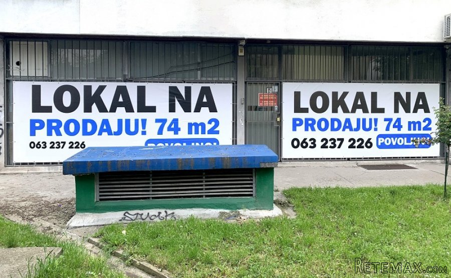 Odlican lokal 74m2 na dobroj lokaciji u Zemunu