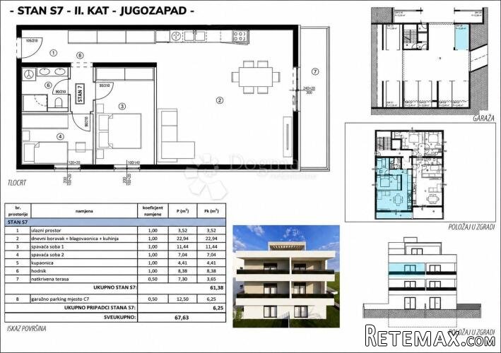 NOVOGRADNJA KAŠTEL LUKŠIĆ CS7 - 2