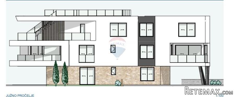 OTOK KRK-NJIVICE,građevinski teren za 24 apartmana - 3