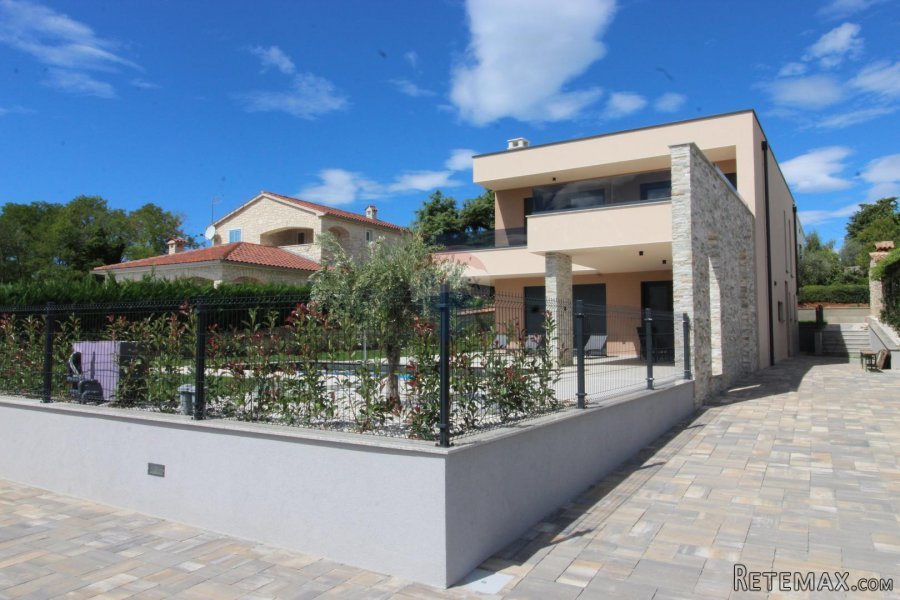 Istra, Kaštelir moderna kuća sa bazenom - 6