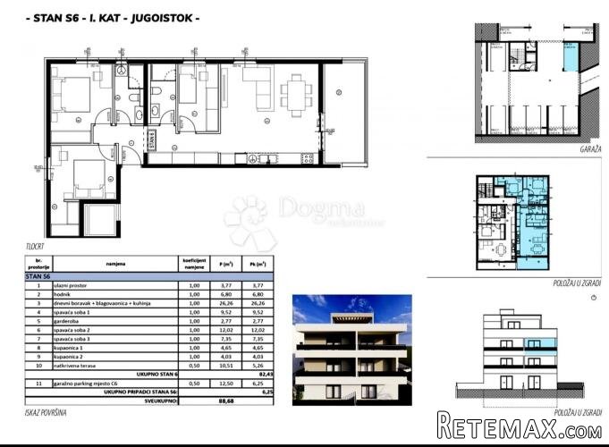 NOVOGRADNJA KAŠTEL LUKŠIĆ CS6 - 2