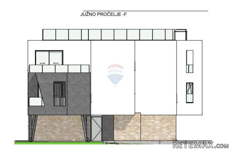 OTOK KRK-NJIVICE,građevinsko zemljište sa projektom - 2