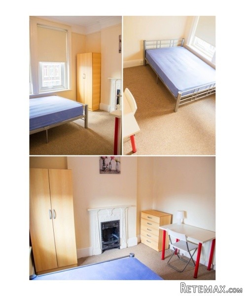 Single with double bed near Acton Town..