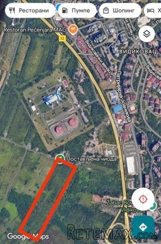 Na prodaju parcela kod toplane na Ceraku