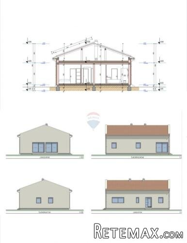 Istra, Rakalj - građevinsko zemljište s projektom - 2