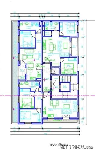 Novogradnja centar stan C3 54,90 m2 - 2