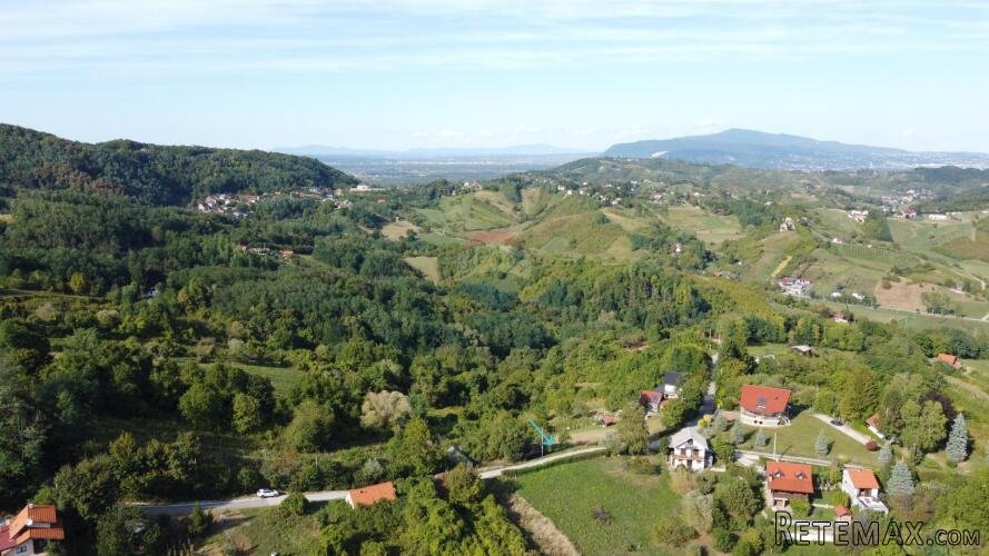 Samoborsko gorje, Klake, gradilište 691 m2 sa otvorenim pogl