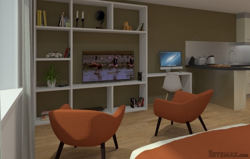 First Floor Studio Apartment 104..