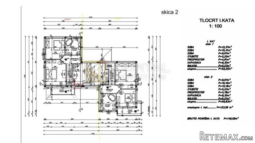Matulji, novogradnja 3s+db - 3